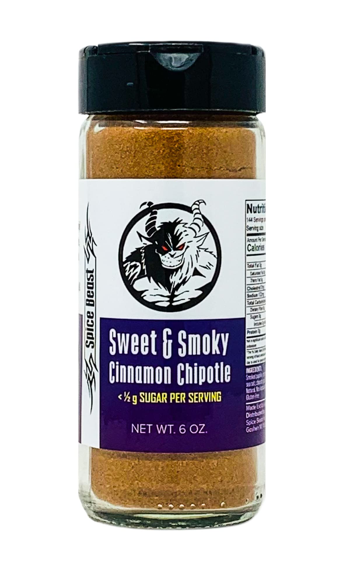 Spice Beast -Sweet & Smoky - Cinnamon Chipotle - Low Sodium - No MSG