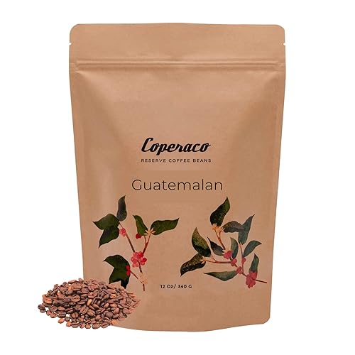 Coperaco, Volcanica Guatemala, Whole Bean Coffee, Light Roast, Chocolate - Caramel - Orange notes, Volcanic/High Altitude Soil, Fresh Roasted