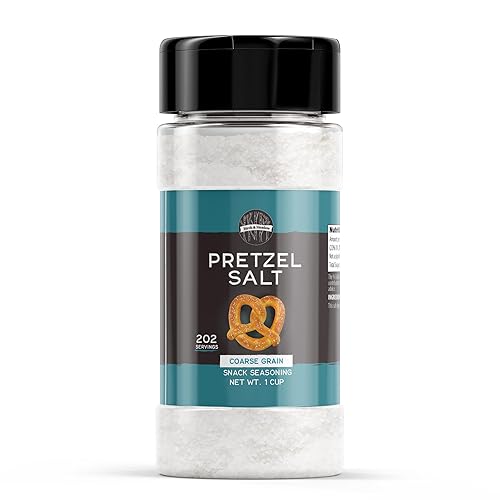 Birch & Meadow 1 Cup of Pretzel Salt, Coarse, Heat Resistant (9.28 Ounce)