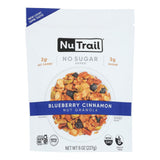 NuTrail Blueberry Cinnamon Nut Granola, No Sugar Added, Kosher, Keto Friendly, Grain-Free, Gluten Free & Non-GMO, 8 Ounce (Pack of 6)