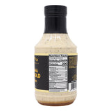 Duce’s Wild Barbecue Alabama White Sauce ‘White Gold’ - Creamy Award-Winning Mayo-Based White Sauce - Tangy, Zesty, Savory - Perfect for Chicken