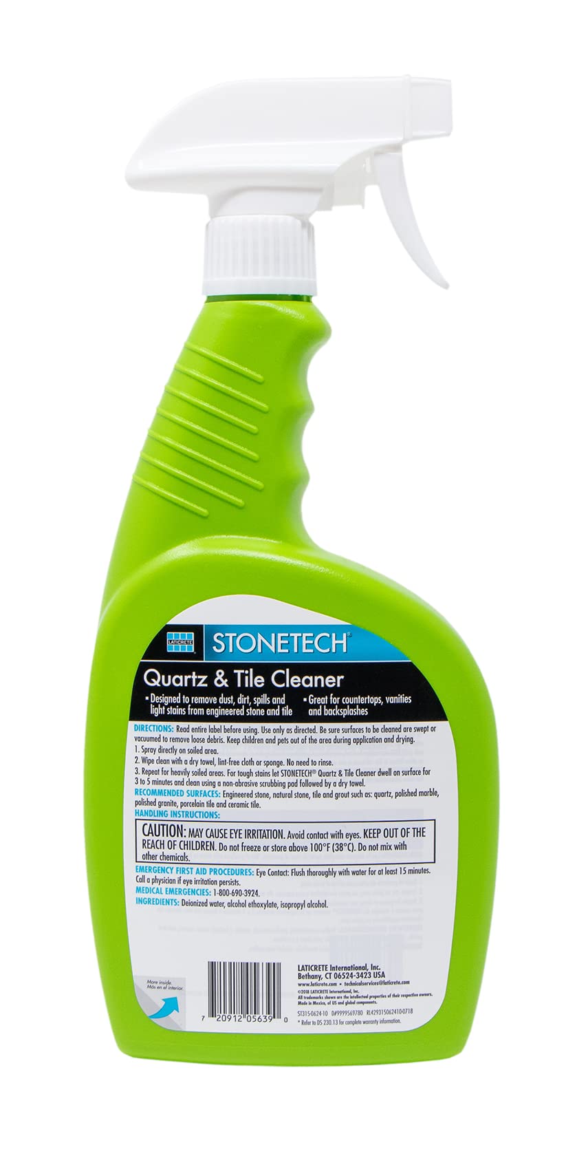 STONETECH Quartz & Tile Cleaner, 24OZ (709ML) Spray Bottle