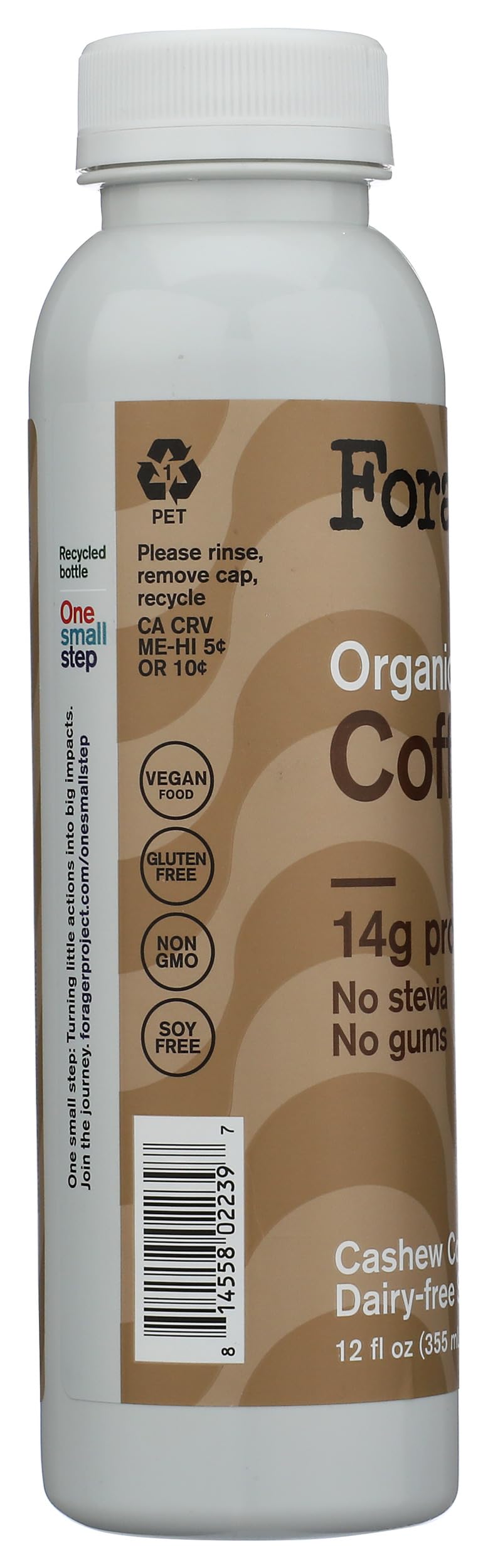 Forager Project Organic Coffee Cashew Coconut Shake, 12 FZ