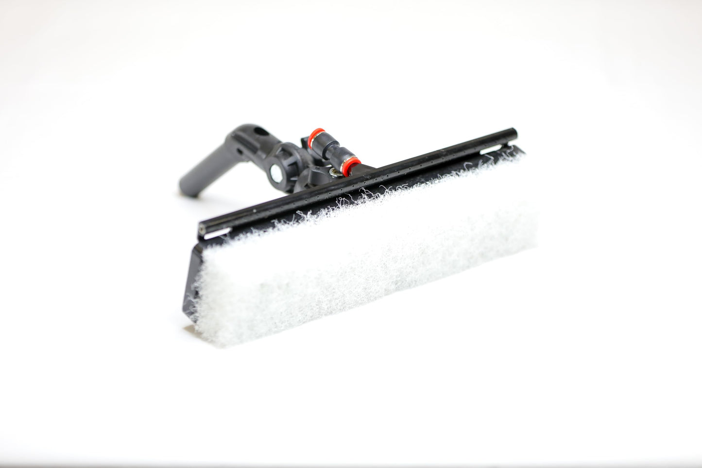 Tucker Alpha Scrubber Water Fed Scrub Brush with 10 Custom Scrubbing Pads for Window and Solar Panel Cleaning, by RHG Products