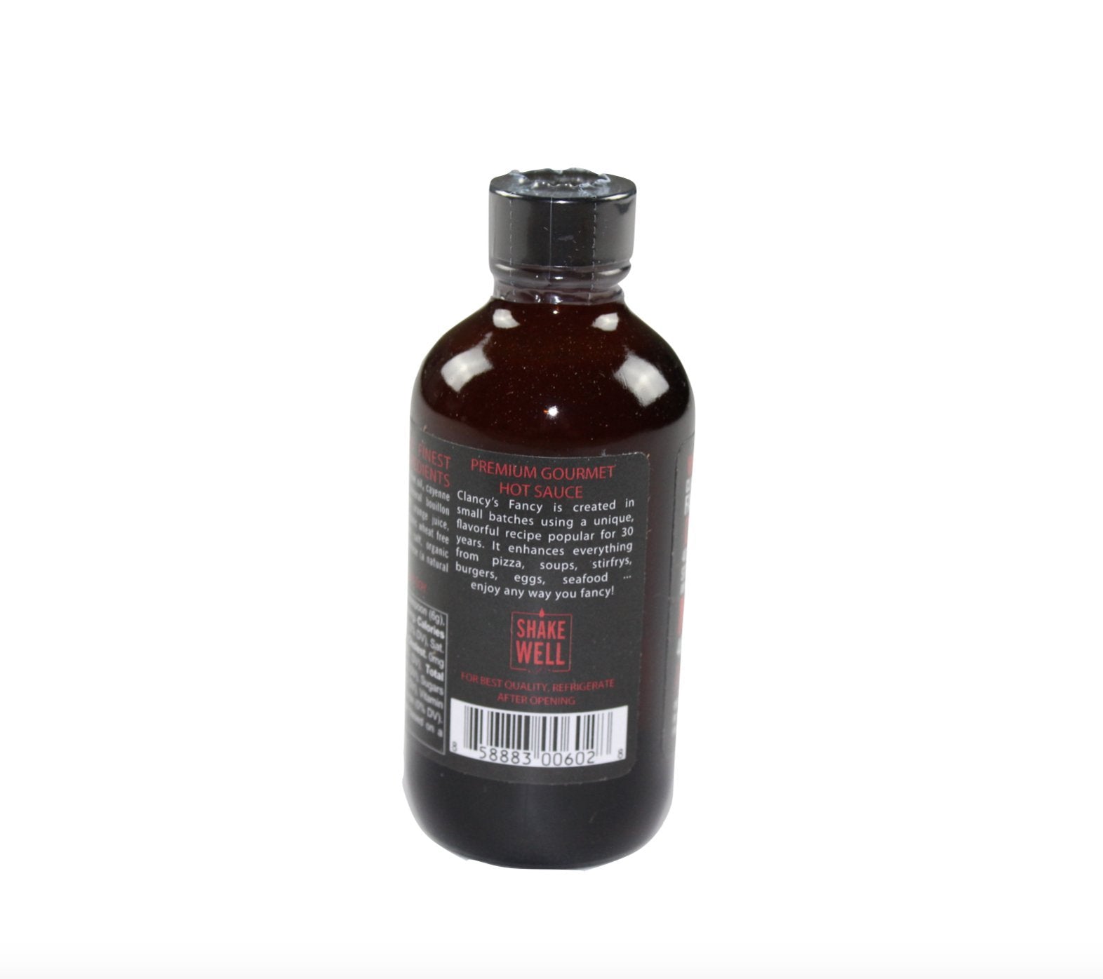 Clancy's Fancy All Natural Gourmet Hot Sauce, Xtra Hot Flavored, 3.75 fl oz Bottle, Made in the USA