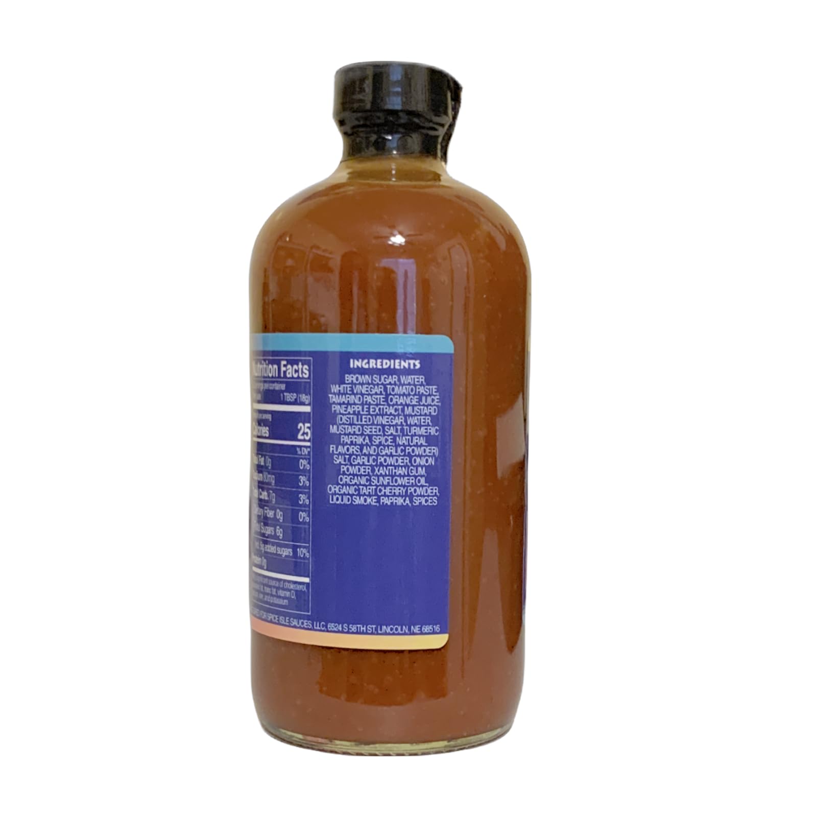 Spice Isle Sauces Tropical Tamarind Gourmet Sauce - 20 oz Mild Caribbean BBQ Gluten-Free Marinade | Tamarindo Fruit Blend | Great for Grilling