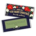 Christmas Candy Personalized Chocolate Bars (12 Count)