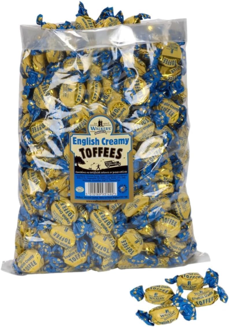WALKERS NONSUCH TOFFEE Walker's Nonsuch English Creamy Toffees 250g
