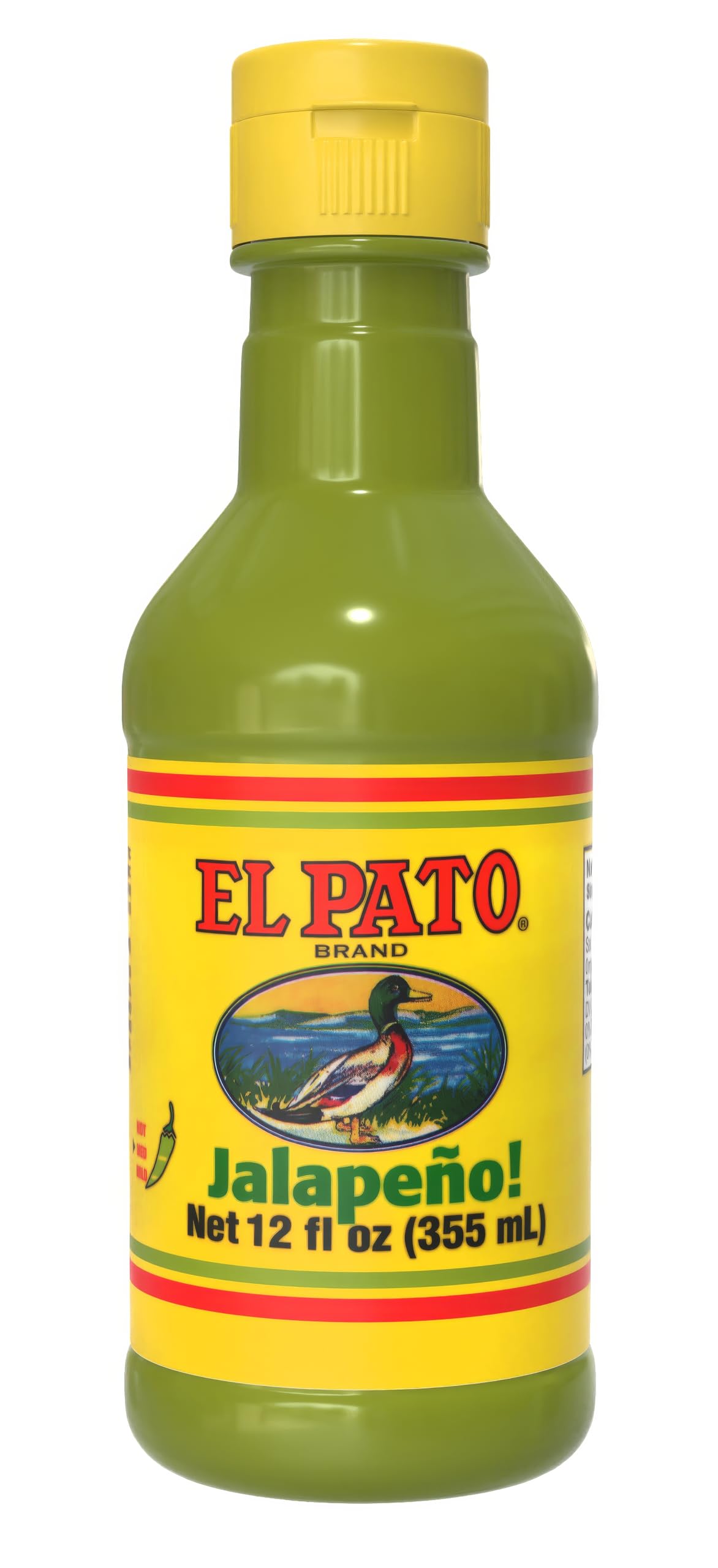 El Pato Green Jalapeno Hot Sauce Medium