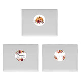 Andaz Press Fall Burgundy Marsala Wedding Party Collection, Personalized Chocolate Drop Label Stickers Trio, Custom Name Bridal Shower Date, Marsala