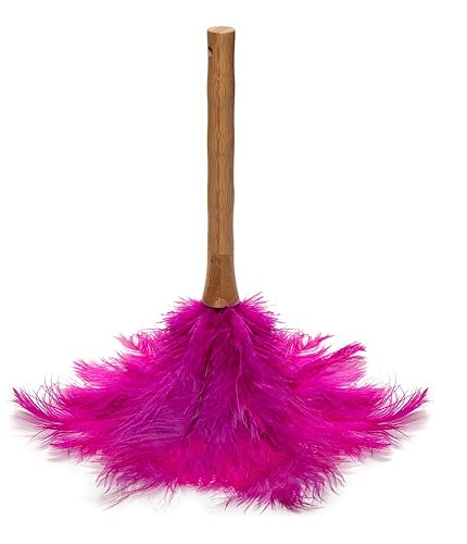 AVIAN COLOR FEATHER DUSTER. (Hot Pink)