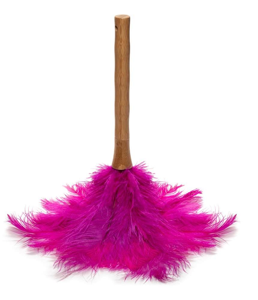 AVIAN COLOR FEATHER DUSTER. (Hot Pink)