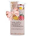 Artigiani dei Sapori Spaghetti Pasta Gift Set with Garlic, Oil & Chili Pepper Sauce, Authentic Italian Gourmet Gift, 15.5 oz