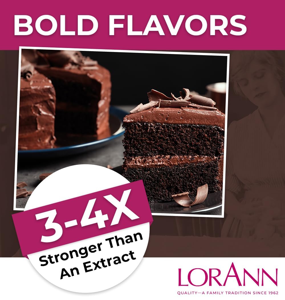 LorAnn Oils Super Strength Flavoring - Used For Candy Making, Flavoring, Baking, Hard Candy, & Flavor Oils - Bold, Natural Flavors 4X Stronger Than