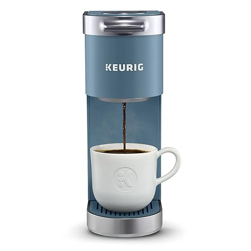 Keurig K-Mini Plus Maker Single Serve K-Cup Pod Coffee Brewer, Comes with 6 to 12 Oz. Brew Size, Storage, and Travel Mug Friendly, Cardinal Red