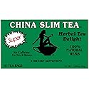 China Slim Tea Super Slim Dieter's Delight All Natural 18 Tea Bags (Pack of 1)