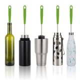Long Bottle Brush, 17 in Bendable Cleaner Brushes for Cleaning Neck Beer Bottles, Wine, Baby Bottles, Water Bottles, Tumblers, Flask, Bird Feeder