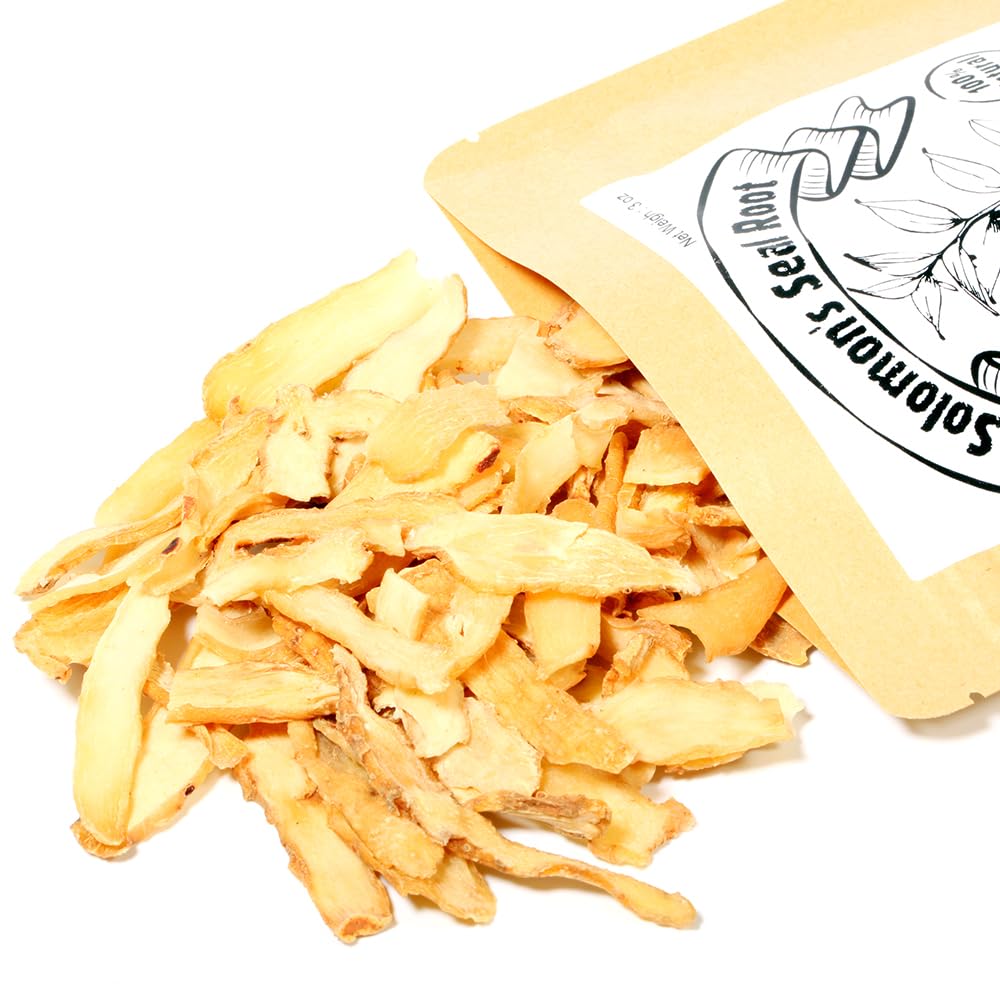 EidolonGreen Organic Solomon's Seal Root - 100% Pure Natural Herb, Helps Support Healthy Immune Function & Daily Vitality, Aids in Physical Recovery