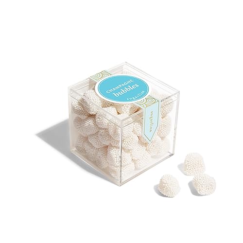 Sugarfina Champagne Bubbles Small Candy Cube, Gummies, 2.8 oz, 1 Count