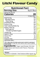 SMIBZE Natural Litchi Flavour Candy 150 GM (Pack of 1) SMIBZE