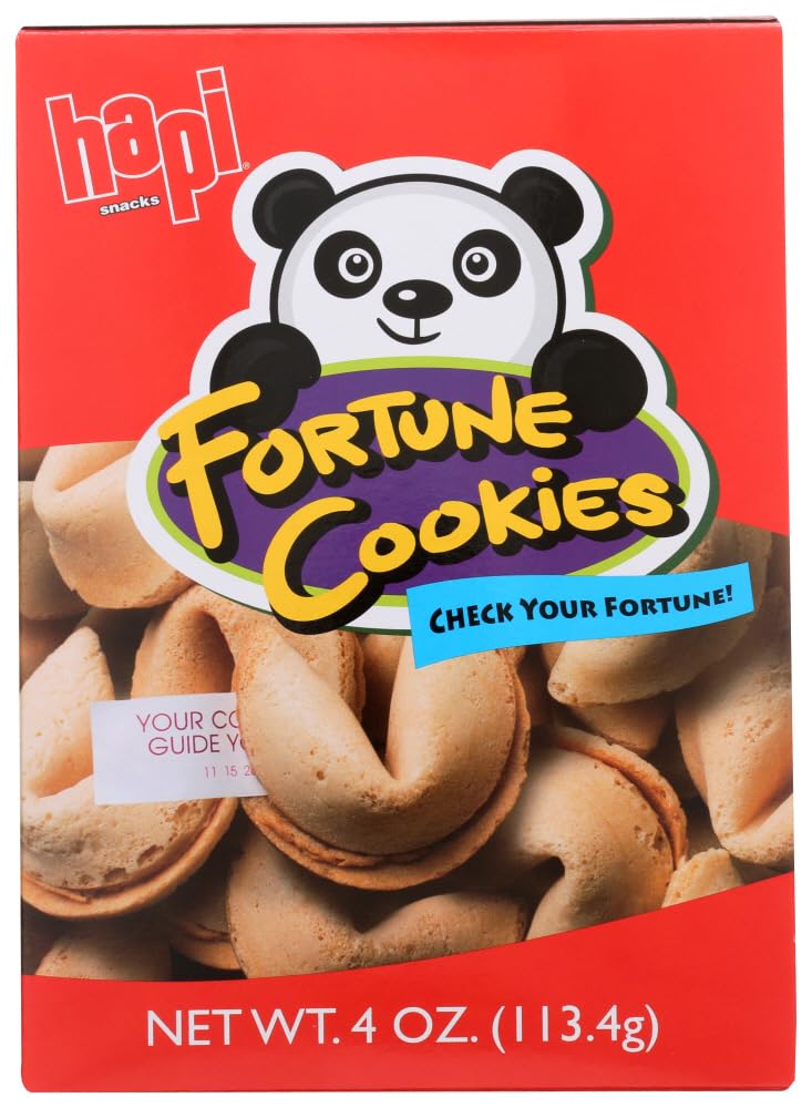 Hapi Fortune Cookies, 4-Ounce Boxes (Pack of 12)