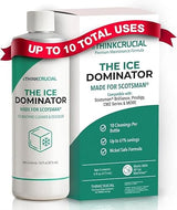 Think Crucial Ice Machine Cleaner & Descaler - THE ICE DOMINATOR - 10 Cleanings - Compatible with Scotsman Ice Machines - Nickel Safe Citric Acid