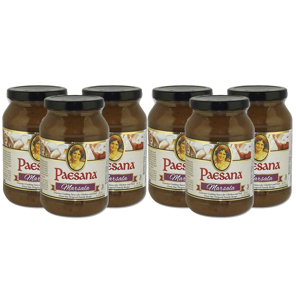Paesana Marsala Cooking Sauce, 15.75 Ounce - 6 per case.
