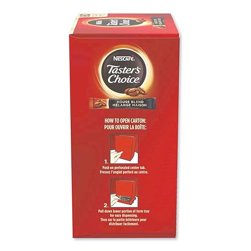 Nescafe Instant Coffee Packets, Taster's Choice Light Roast, 1.7 g Singles (Pack of 80)
