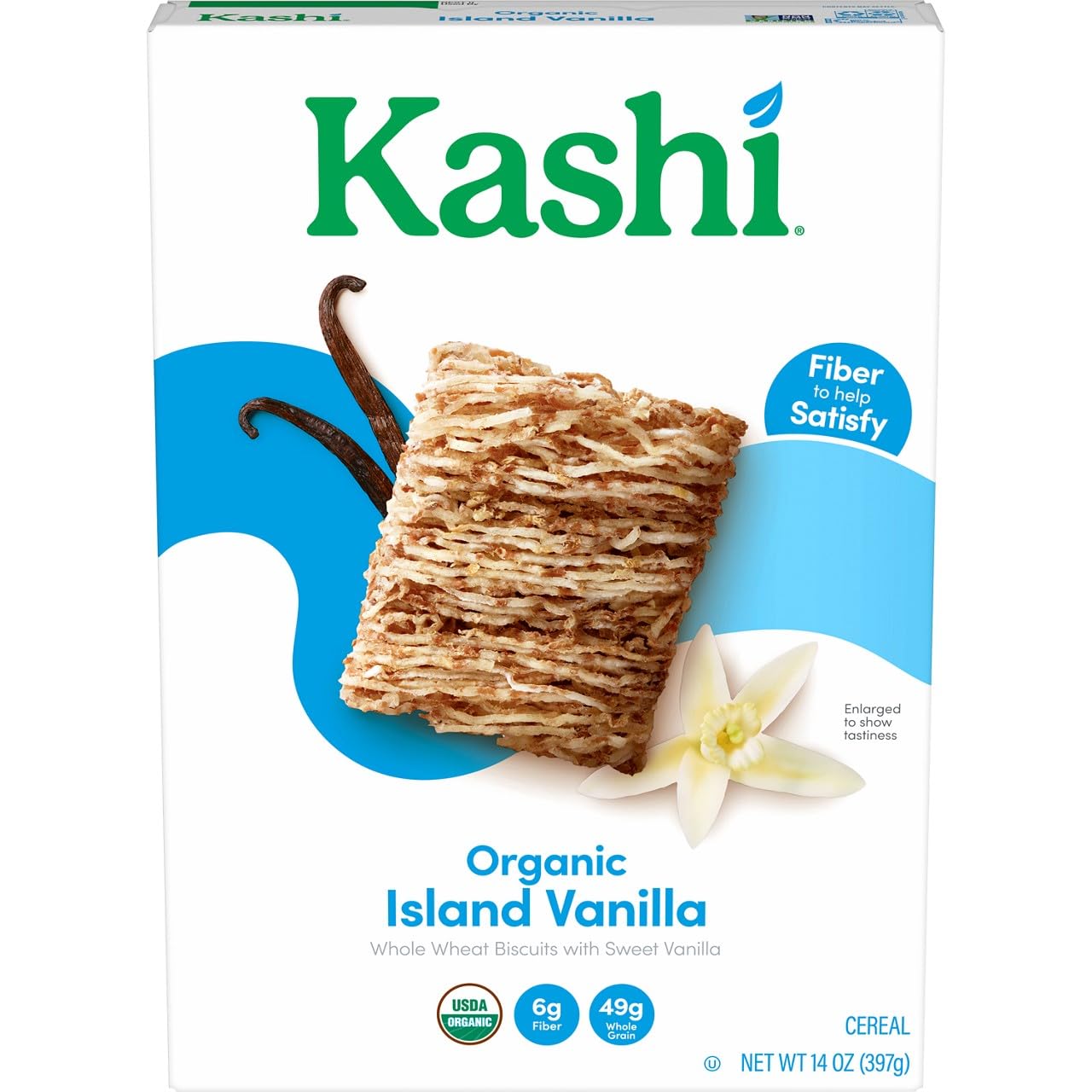 Kashi Co Organic Island Vanilla Cereal, 14 OZ