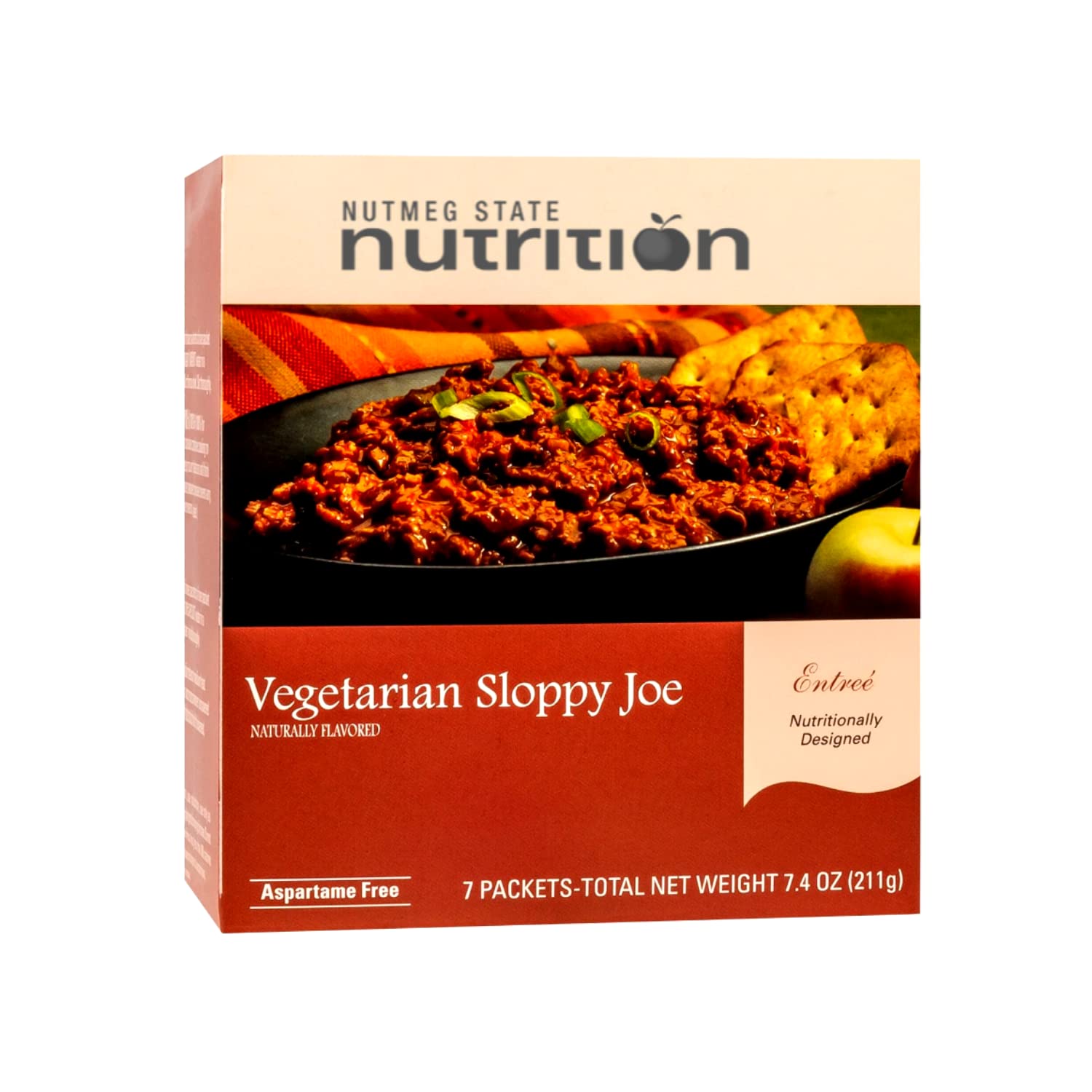Nutmeg State Nutrition - High Protein Vegetarian Sloppy Joe Mix, Low Calorie, Low Carb, Bariatric Diet Friendly, Ideal Protein Compatible, Gluten