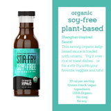 Ocean's Halo, Organic Soy Free Stir Fry Sauce, 12 Fl Oz