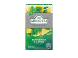 Ahmad Tea - Peppermint & Lemon Tea 20 Bags - 30g