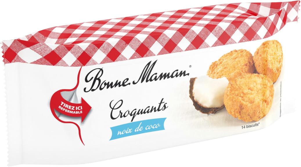 Bonne Maman Croquants noix de coco (150g) - Pastry with coconut