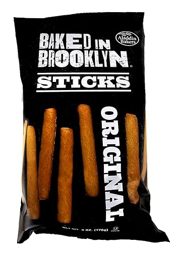 Baked In Brooklyn Snack Stick Original, 6 oz (Pack of 2)
