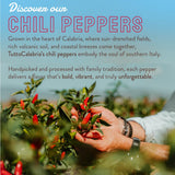 TUTTOCALABRIA Crushed Calabrian Chili Peppers, Spicy Condiment, 10 oz