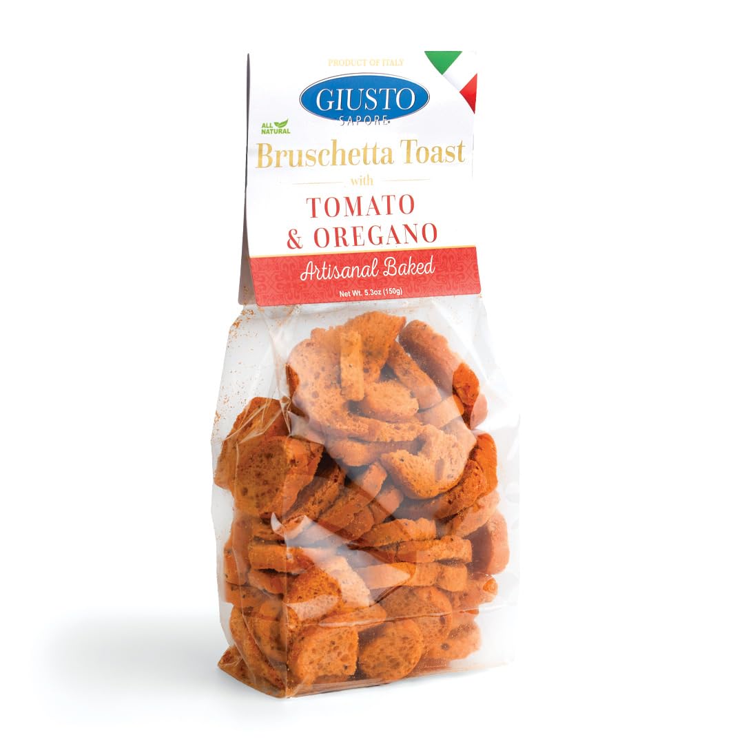 Giusto Sapore Tomato & Oregano Bruschetta Toast, 250g