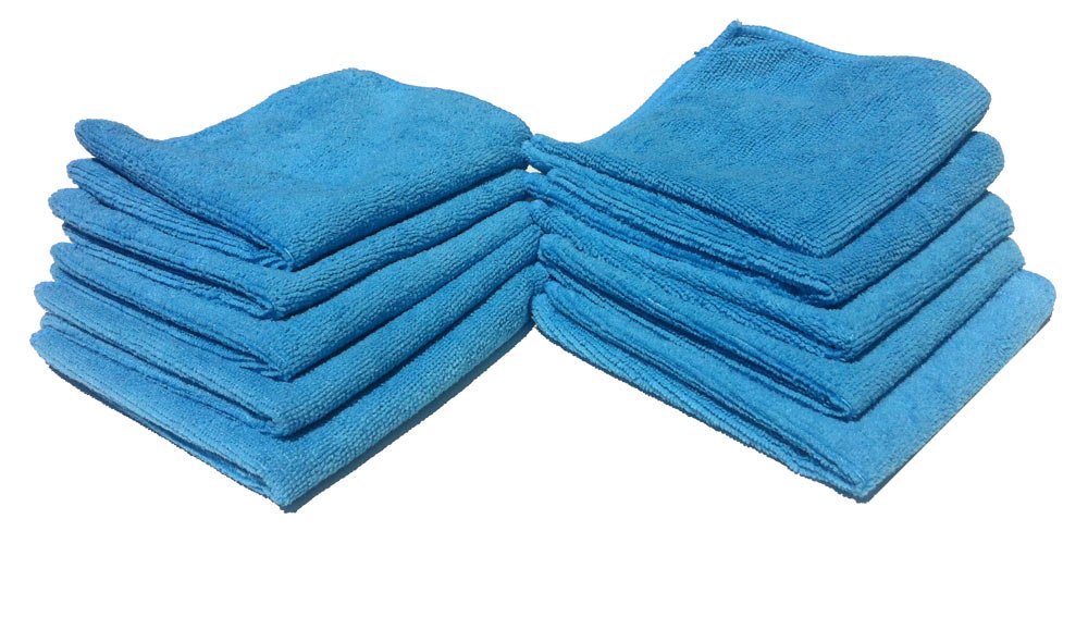 AllGuard Microfiber Cleaning Cloths - 36-Pack Reusable & Washable Microfiber Towels for Cars, Multi-Purpose Cleaning Rags, Kitchen Cloths for Home