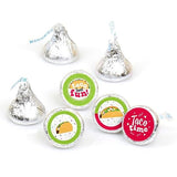 Big Dot of Happiness Taco ‘Bout Fun - Mexican Fiesta Round Candy Sticker Favors - Labels Fit Chocolate Candy(1 Sheet of 108)