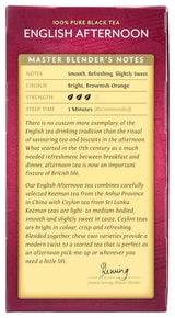 Twinings of London English Afternoon Black Tea Bags, 20 Count