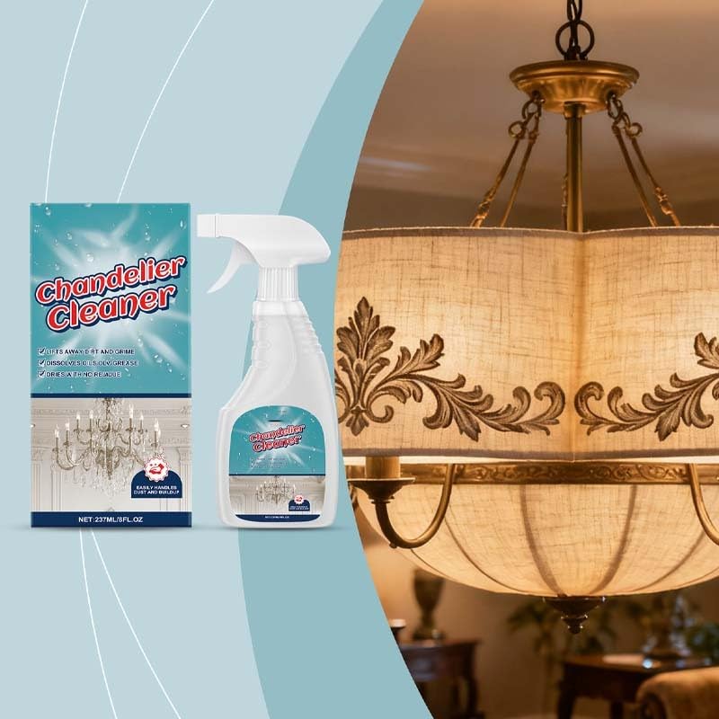 WEERSHUN Chandelier Cleaning & Care Spray | Sparkle Plenty Crystal Chandelier Cleaner Spray | Glass Cleaner for Glass, Crystal & Acrylic Light