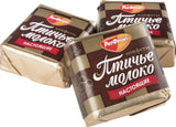 Rot Front Chocolates Souffle Birds Milk Ptichye Moloko Vanilla Russian Candies Krasnyi Oktyabr 1 LB (2lb / 1kg)