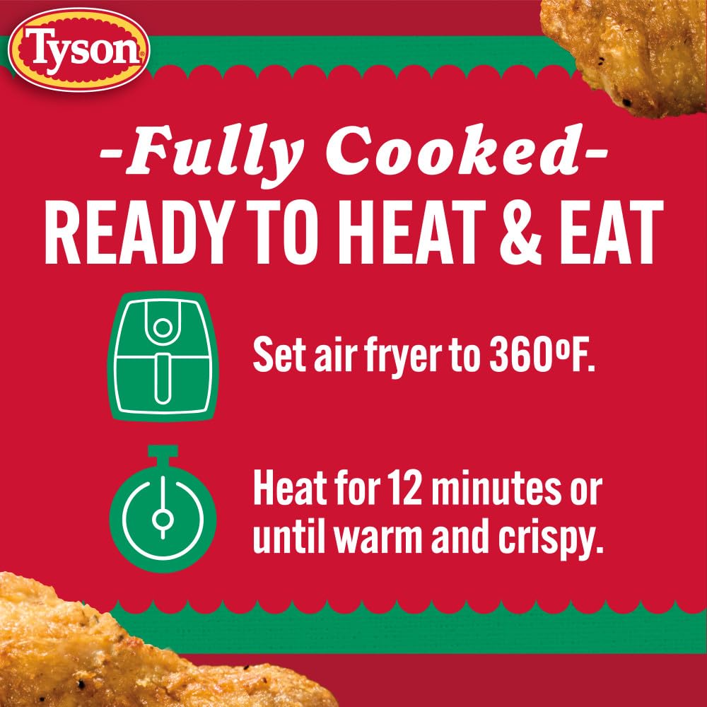 Tyson Frozen Garlic Parmesan Crispy Wings, 20 Oz