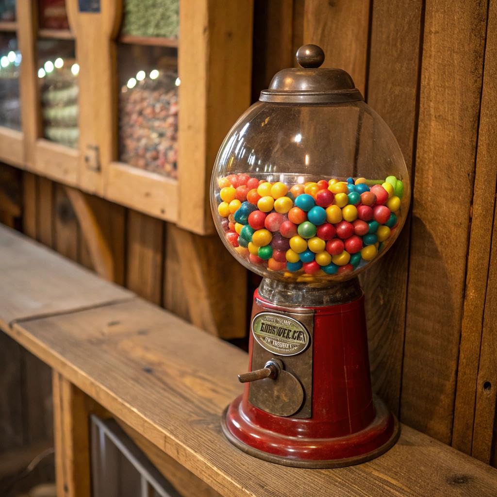 Mini Gumballs 0.5 inch 13mm - Gum Balls for Gumball Machine Refill Bulk 520 pcs - Chewing Gum for Kids - 2 LB Assorted Flavors Bubble Gum