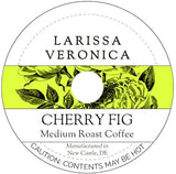 Cherry Fig Medium Roast Coffee (Single Serve K-Cup Pods) (Gourmet, Naturally Flavored, Whole Coffee Beans) (12 pods, ZIN: 575368)