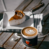 Barbarossa Velvety Cream Anchor Blend Coffee - Natural Premium Quality Handcrafted Gourmet Espresso - Medium Dark Roast Coffee Beans - Low Acidity