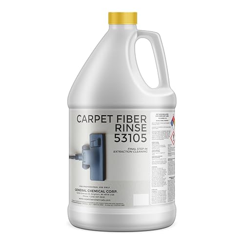 CarpetGeneral- Carpet Fiber Rinse & Odor Neutralizer Solution 53105|Prevent Browning, Bleeding & Odors with Top Carpet Cleaner Liquid|Carpet Fiber
