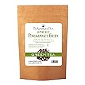 The Republic of Tea Pomegranate Superfruit Full-Leaf Loose Green Tea 1 lb Bulk Bag | Steeps 200 Cups