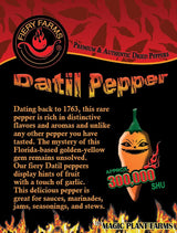Orange Datil Pepper Powder by Magic Plant, 1 Kg Bulk - 200K-400K SHU | Rare Sweet Heat with Tangy Fruity Flavor | Pure Fine Ground Chili for Creative