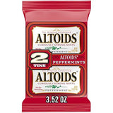 ALTOIDS Peppermint Breath Mint Tins, 3.52 Oz (Pack of 2)