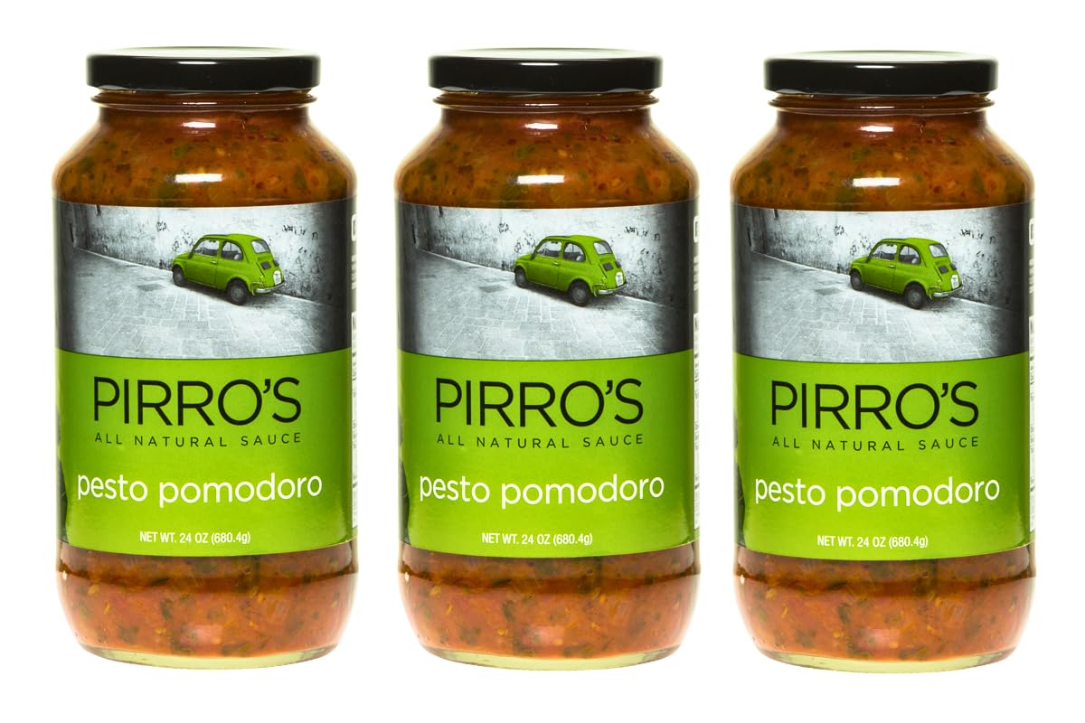 Pirro's Pesto Pomodoro, All Natural Sauce, 24 Ounce (Pack of 3)